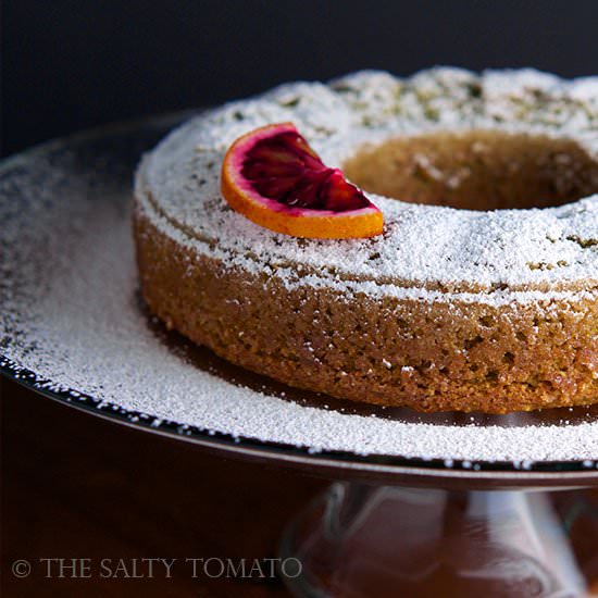 Blood Orange Olive Oil Cake