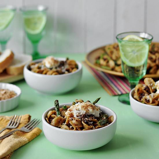 Orecchiette with Asparagus