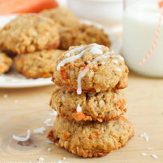 Carrot Oatmeal Cookies