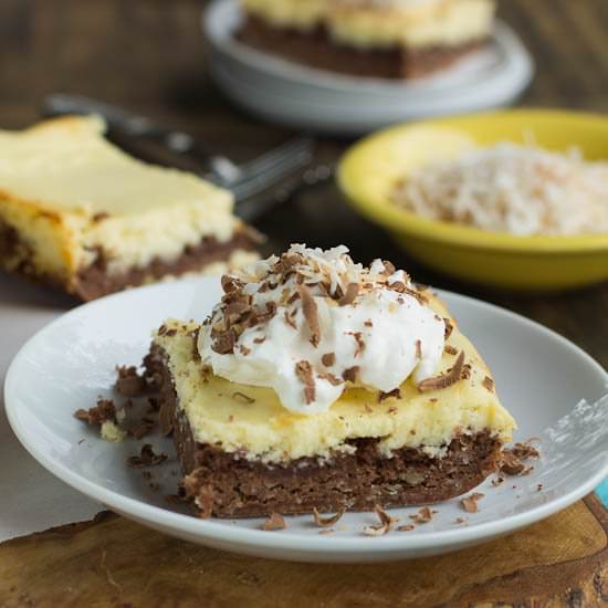 German Cheesecake Brownies