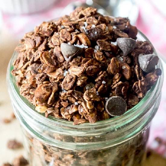 Dark Chocolate Sea Salt Granola