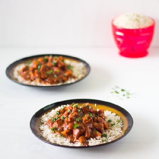 Healthy Indian Butter Chicken
