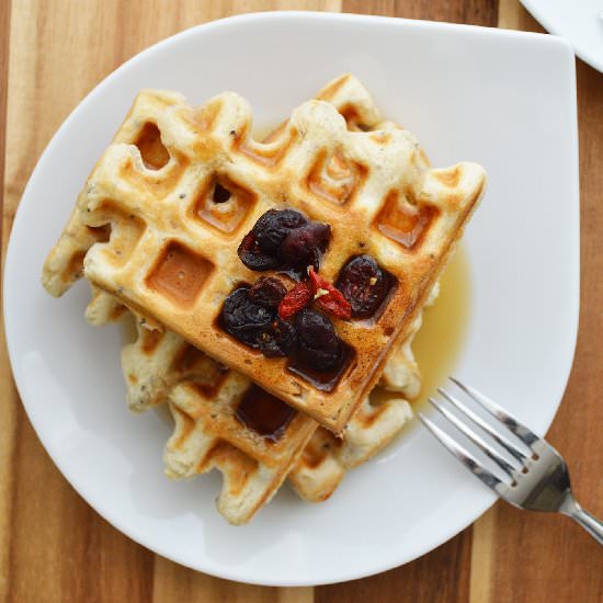 Panettone Waffles