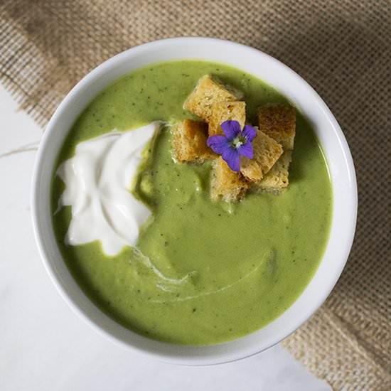 Spring Pea Soup