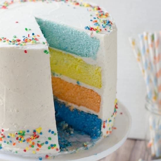 Vanilla Sour Cream Cake