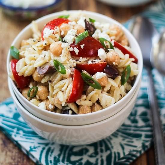 Mediterranean Orzo Pasta Salad