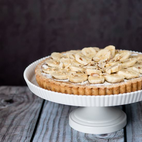 Banana Frangipane Tart