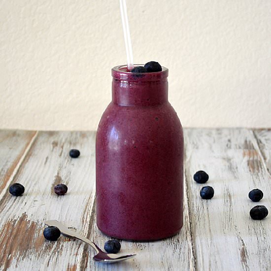 Blueberry Banana Protein Smoothie