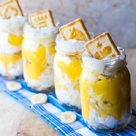 Banana Cream Pudding Parfaits