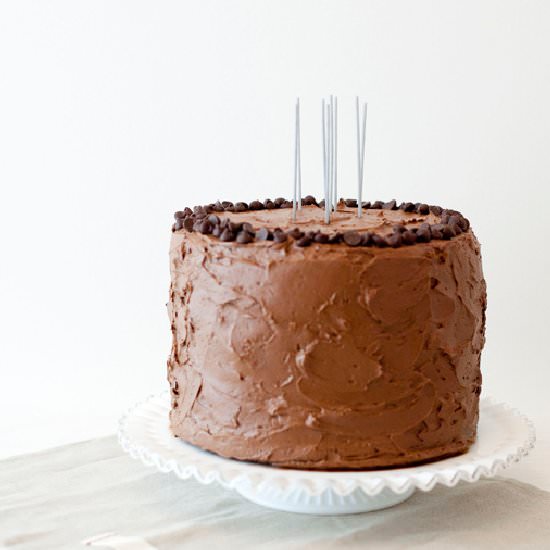Chocolate Chip Cookie Dough Cake