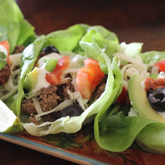 Mexican Lettuce Wraps