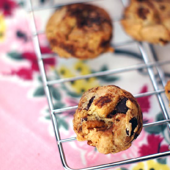 Toffee-Pecan Chocolate Chip Cookies
