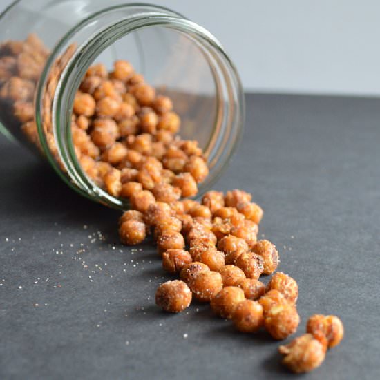 Cinnamon & Sugar Roasted Chickpeas