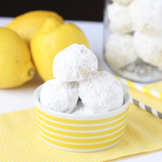 Lemon Tea Cookies