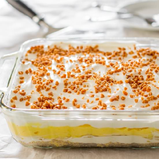 No Bake Banana Pudding Dessert