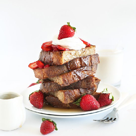 Eggless French Toast