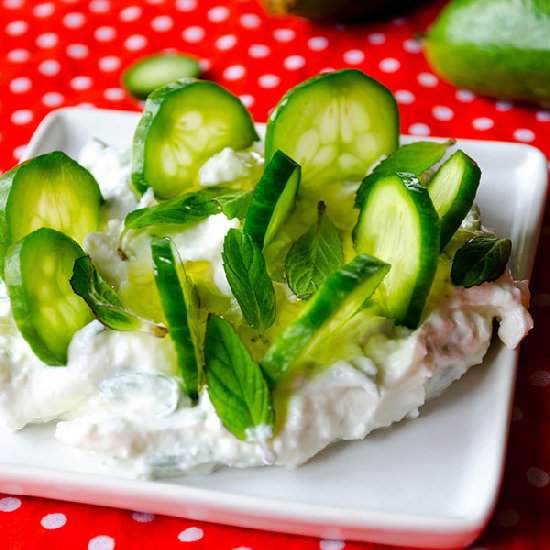 Cucumber Yogurt Feta Dip