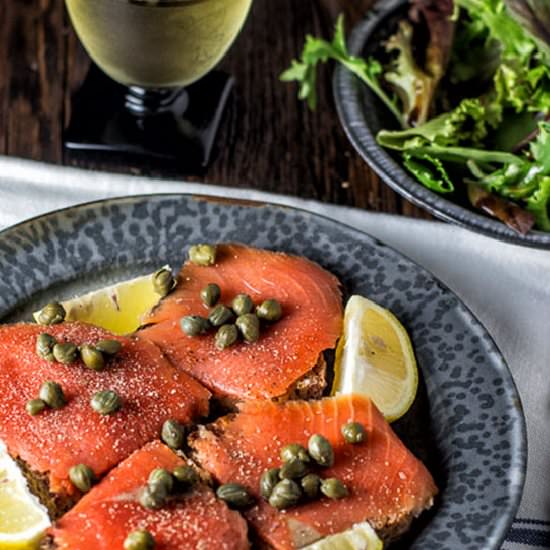 Tartines: Norvegienne & Saint