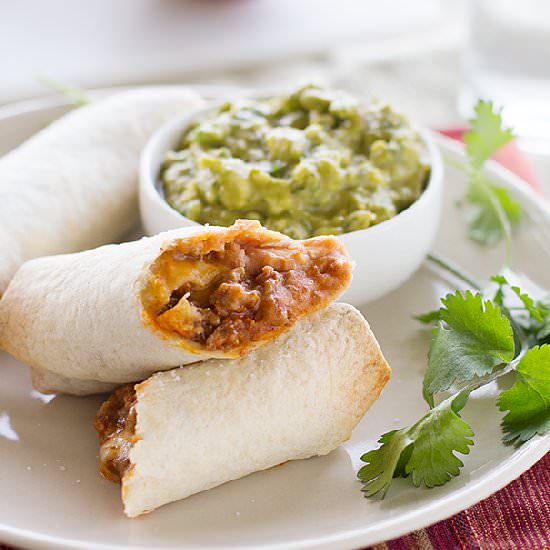 Baked Mexican Eggrolls
