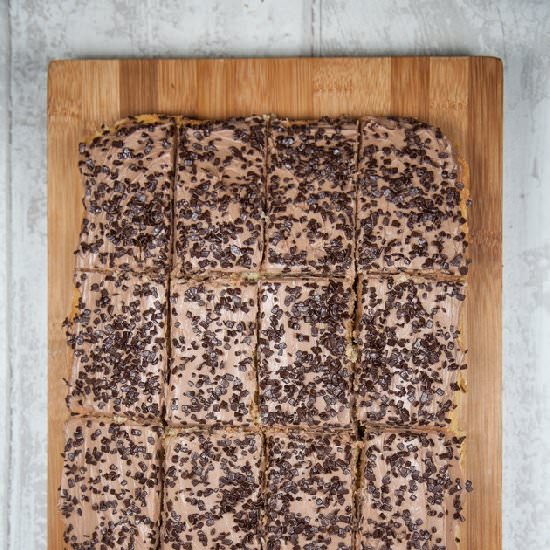 Chocolate Chip Cake Bars