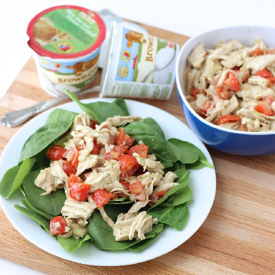 Basil Balsamic Chicken Salad