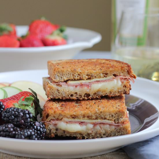 Prosciutto & Gruyere Grilled Cheese