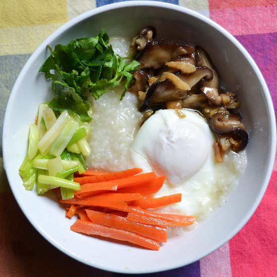 Congee with Vegetables