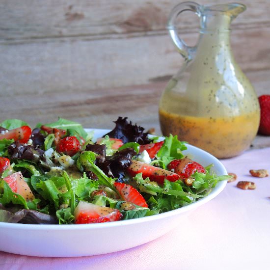 Peach Poppy Seed Vinaigrette