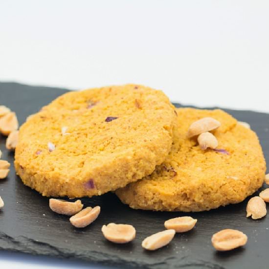Millet Peanut Butter Burgers