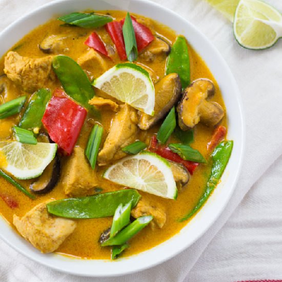 Lemongrass Chicken Coconut Curry