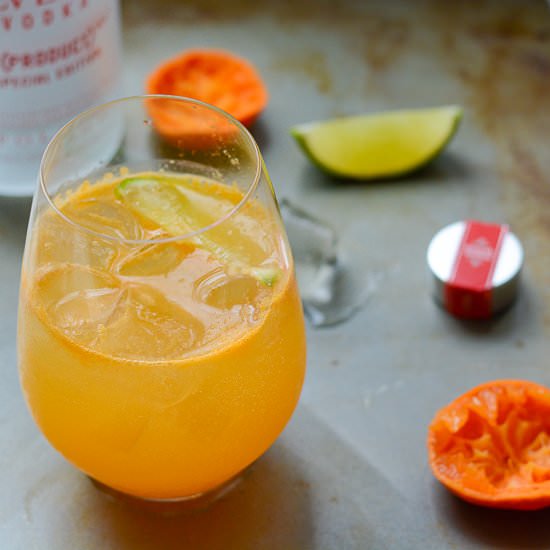 Mandarin Vodka Spritzer