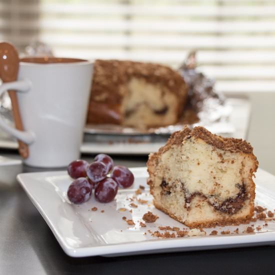 Nutella Coffee Cake