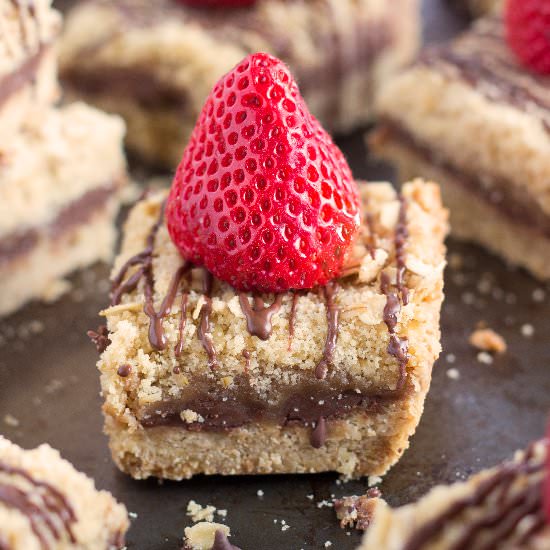 Chunky Oatmeal PB Bars
