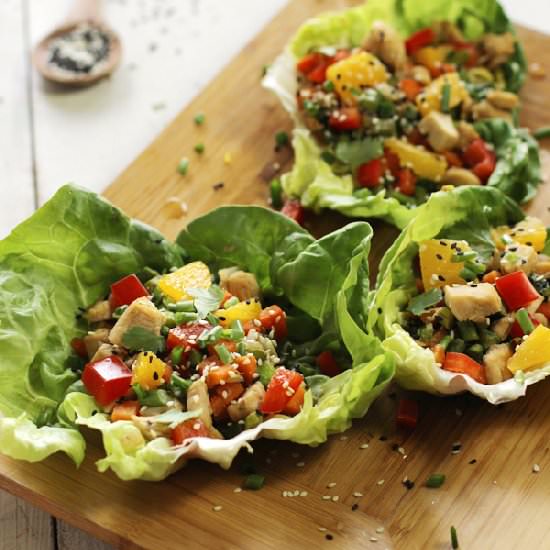 Asian Lettuce Cups