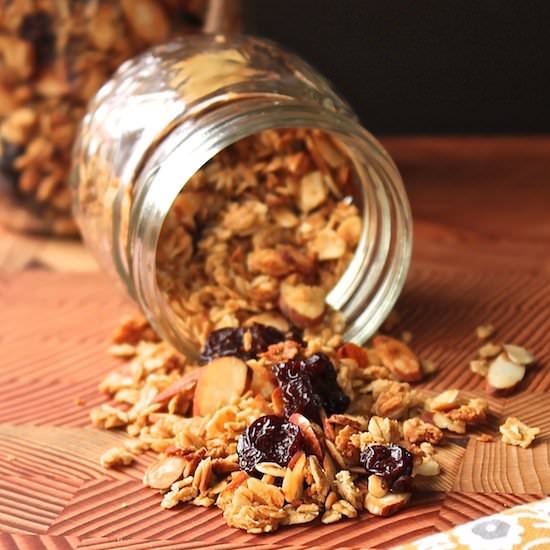 Cherry Almond Coconut Granola