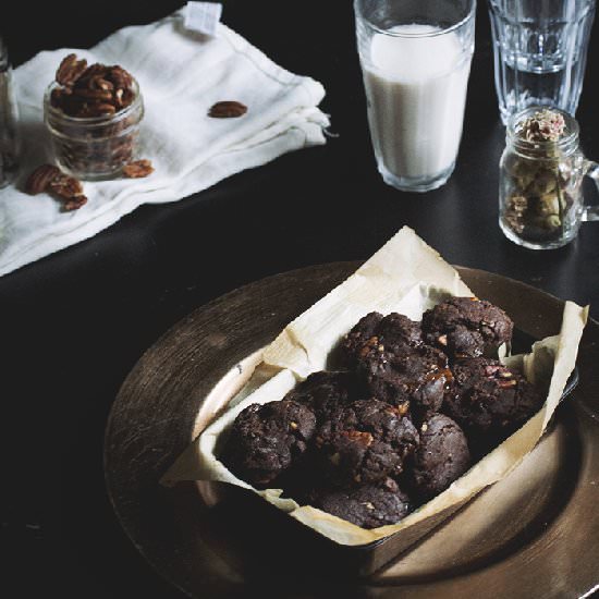 Chocolate Mudslide Cookies