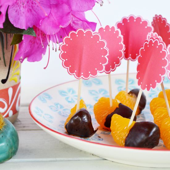 Chocolate Dipped Fruit