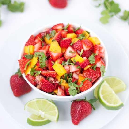 Strawberry Mango Salsa