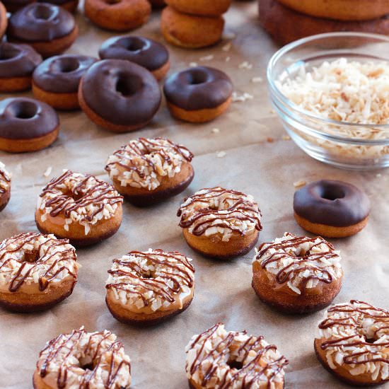 Mini Samoa Donuts