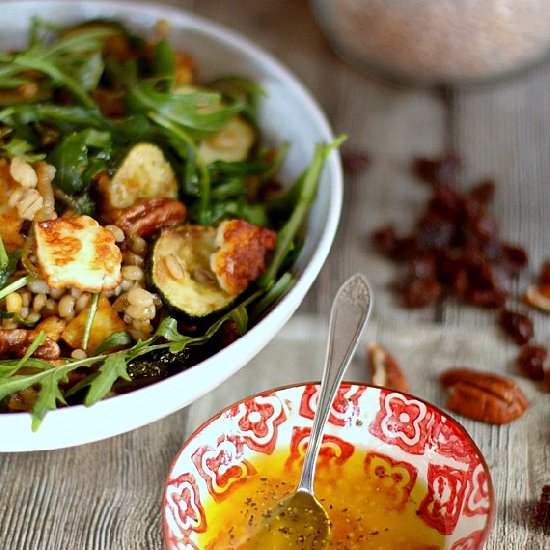 Barley and Zucchini Salad