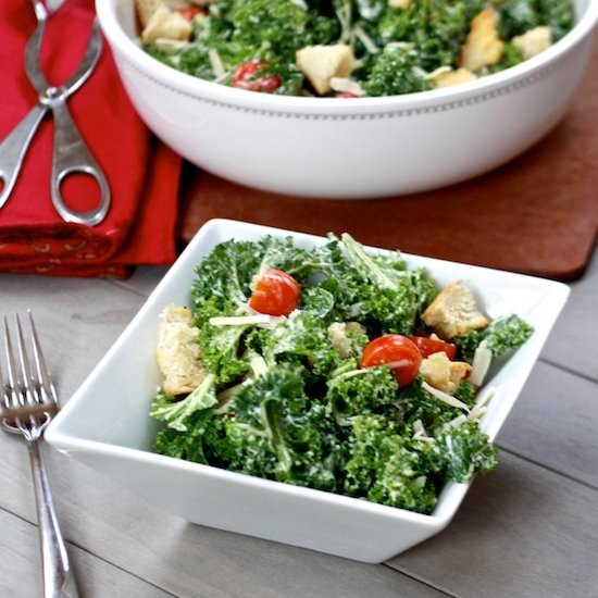 Kale Salad with Lemon Dressing
