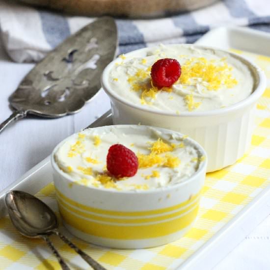 No-Bake Raspberry Cheesecake