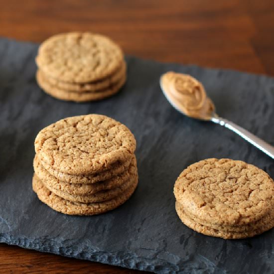 Flourless Peanut Butter Cookies