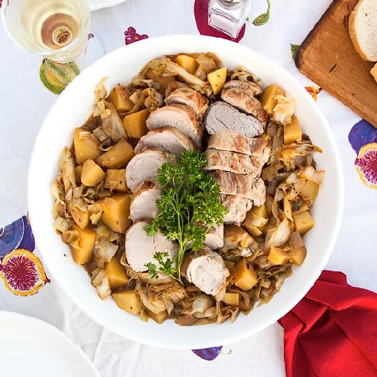 Pork with Cabbage and Potatoes