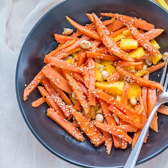 Papaya Mango Salad