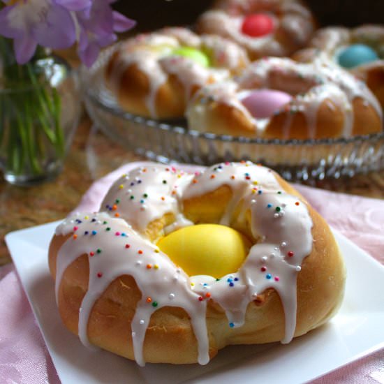 Italian Easter Bread Rings
