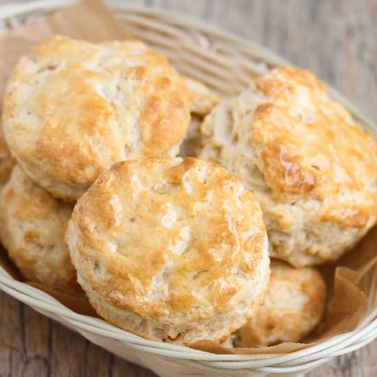 3 Ingredient Buttermilk Biscuits