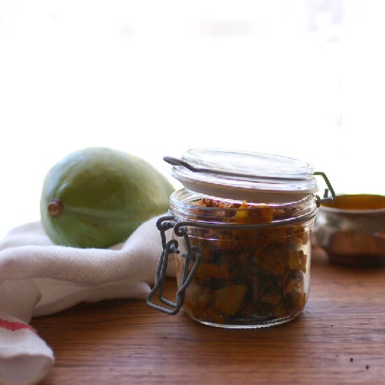 Quick Indian Mango Pickle