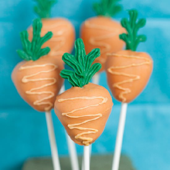 Carrot cake pops