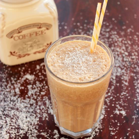 Skinny Coconut Coffee Smoothie